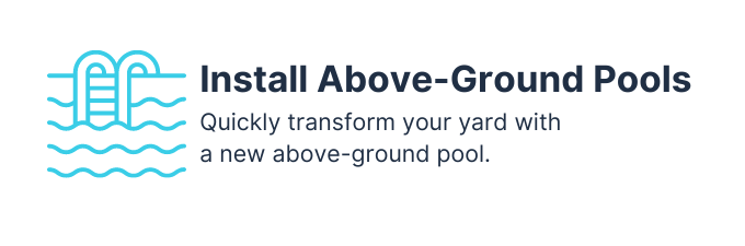 install above ground pools